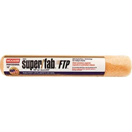 WOOSTER RR925 18 in. Super Fab Ftp 0.75 in. Nap Roller Cover 71497177322